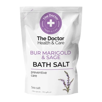 Соль для ванн The Doctor Health&Care с чередой и шалфеем дой-пак 500 г