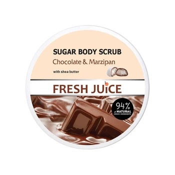 Цукровий скраб для тіла Fresh Juice Chocolate & Мarzipan 225 мл
