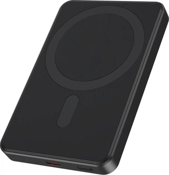 УМБ Gembird Magnetic Wireless 5000 mAh 15W Black (PB05-WPC15M-01)