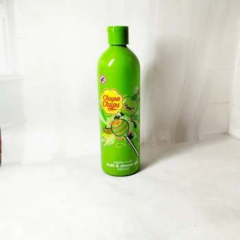 Гель для душа и пена для ванны с запахом яблока Chupa Chups 400мл.