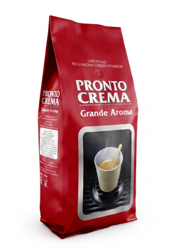 Кофе в зернах LAVAZZA Pronto Crema, купаж арабика/робуста, средняя обжарка, 1 кг