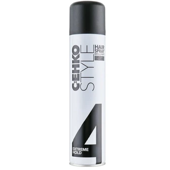 Лак для волосся C:EHKO STYLE BRILLIANT Hair Spray Extreme Hold 4* екстрасильної фіксації 400 мл