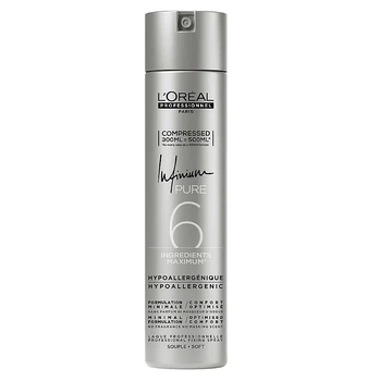 Лак для волосся L’Oreal Professionnel Infinum Pure Extra Strong Fixing Spray без запаху гіпоалергенний для дуже сильної фіксації 300 мл