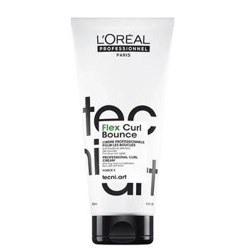 Крем-гель для кучерявого волосся L’Oreal Professionnel Tecni.Art Curl Bounce Cream Flex стійкі виражені кучері антистатичний ефект Force 2 200 мл