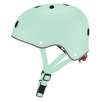 Детский защитный шлем с подсветкой Globber Mint (48-53 см) XS/S (505-206-2)