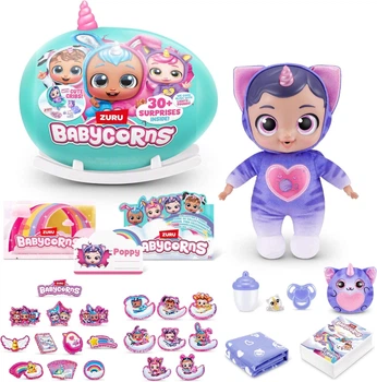 Кукла Бейбикорн Котенок Babycorns Interactive Baby Doll Series 1 Large (Kitten) by ZURU