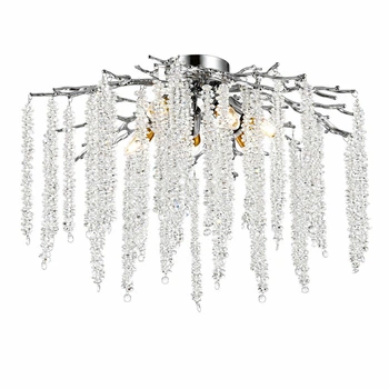 Люстра потолочная LUMINARIA EMMA 6xE14 R600 CHROME 220V IP20
