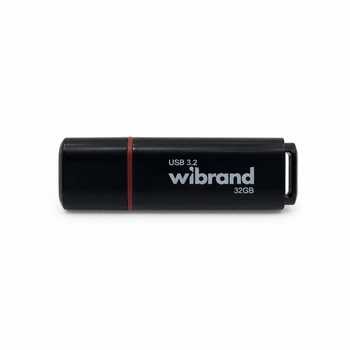 Флешка Wibrand Scarab 32 ГБ USB 3.2 Gen 1 чорна