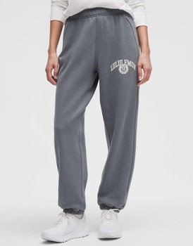 Штани lululemon Scuba Mid-Rise Oversized Graphic Сірий M LW5HAUS