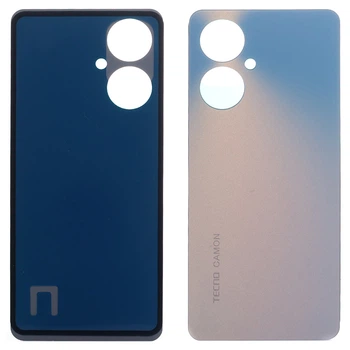 Задняя крышка для Tecno Camon 19 CI6n (голубая PRC)