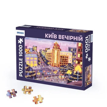 Пазл Orner Киев вечерний 1000 элементов (orner-2105)