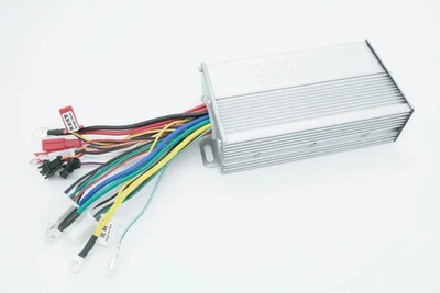 Контролер 500W 36 48V синусний стандартний для електровелосипеда та електросамоката Brushless алюмінієвий корпус тиха плавна робота мотор-колесо дисплей ручка газу датчики Холла (zamaz27)