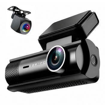 Автомобильный видеорегистратор Terra HD-2293SE 4K+1K, Wi-Fi, 2 камеры