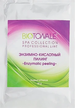 Энзимно-кислотный пилинг для лица Biotonale Enzymatic Peeling с папайей и кислотами 25 г