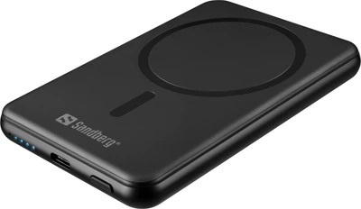 УМБ Sandberg SemiSolidState Magnet 5000 mAh 20W Black (5705730421501)