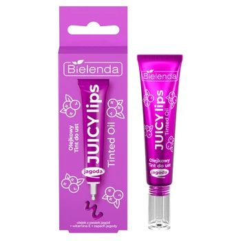 Тінт для губ Bielenda Juicy Lips Tinted Oil з ефектом блиску Blueberry 10 г (5902169059996)