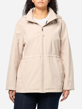 Куртка демисезонная с капюшоном женская Tommy Hilfiger 915747556 S Бежевая (1162183260)