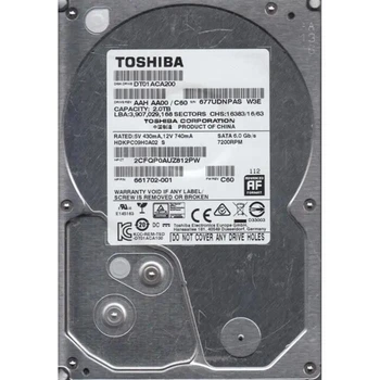 Жорсткий диск Toshiba 2TB 7200rpm 64MB DT01ACA200 3.5 SATA III б/в