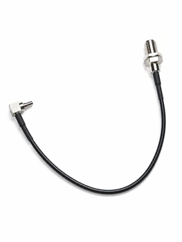 Пигтейл переходник F female – CRC9 (20 см) для антенн, Wi-Fi, 4G, GPS