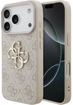 Etui Guess 4G Big Logo do Apple iPhone 18 Pro / 17 Pro Różowe (GUE005487)