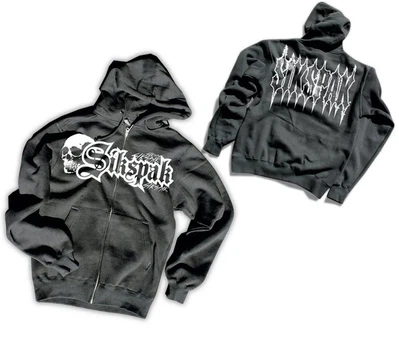 Худи Crusty Demons Sikspak Zip Hoodie Burncrusher черное, размер M