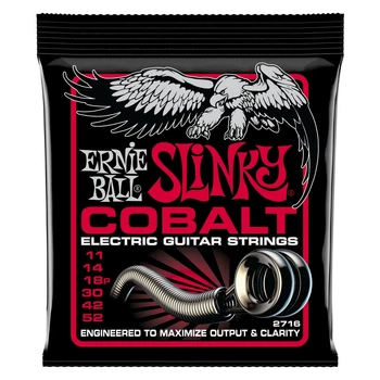 Струны Ernie Ball 2716 Cobalt 11-52 Burly Slinky