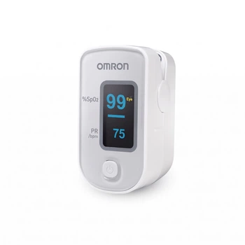 Пульсоксиметр OMRON HPO-100 на палець, для дому