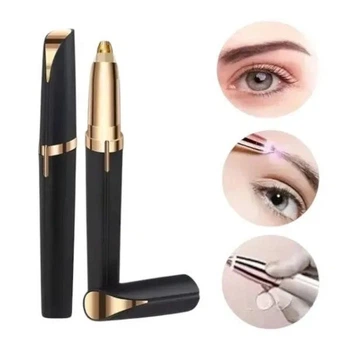 Женский триммер эпилятор для бровей Finishing Touch Flawless Brows Black