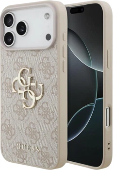 Etui Guess 4G Big Logo do iPhone 18 Pro Max / 17 Pro Max różowe (GUE005488)