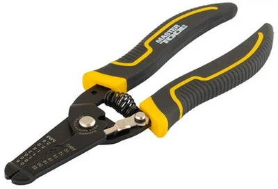 Съемник изоляции проводов Mastertool 0.3–6 мм², многофункциональный, Mn65 (75-2273)