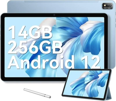 Планшет 11" Full HD Blackview Tab 16 8+6/256Gb 4G 2-SIM 8 ядер Android 12 7680 mAh Blue (102340191) - Б/У