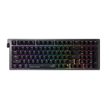 Клавиатура беспроводная ASUS ROG Strix Morph 96 NX Snow V2 Wireless (90MP04IF-BKMA03) Black