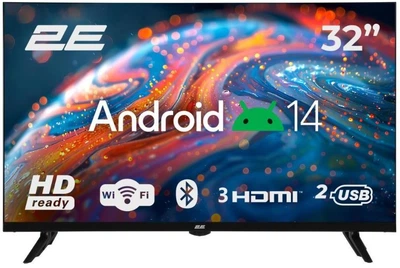 Телевізор 2E 2E-32A07B 32"