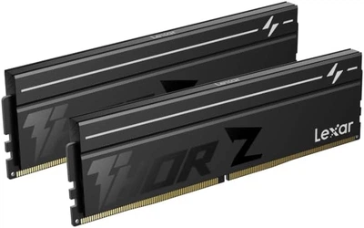 Оперативная память DDR5 32 Gb (6000 MHz) (Kit 16 Gb x 2) Lexar Thor Z Black (LD5U16G60C362V-RGD)
