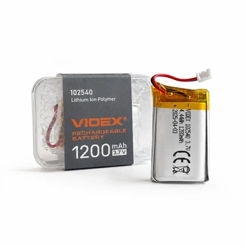 Аккумулятор VIDEX Li-pol VLF-B102540-12 1200mAh