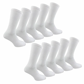 Набір шкарпеток Premier Socks Біла висока резинка, унісекс, 10 шт. в наборі, розм. 36-39