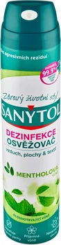 Дезінфікувальний Освіжувач повітря Ментоловий аромат SANYTOL 300 мл
