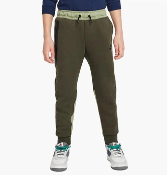 Брюки подростковые Nike Sportswear Tech Fleece XL Оливковий FD3287-325