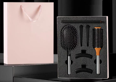 Подарочный набор расчесок для волос Style Gift Set Silver 7в1 щетка для волос расческа расческа зажим для волос аксессуары для волос зажим для волос набор расчесок