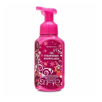 Рідке мило-пінка для рук Bath & Body Works Strawberry Snowflakes Frost Foaming Hand Soap 259 ml
