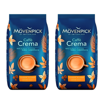 Набор Кофе в Зернах 2шт Movenpick Caffe Crema 500g