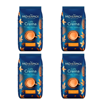 Набір Кава в Зернах 4шт Movenpick Caffe Crema 500g