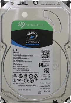 Жесткий диск Seagate SkyHawk 4TB/3.5/5900/256/S3.0 (ST4000VX016)