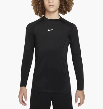Термобелье детское Nike Np Df Ls Top 24 158-170 СM Черный FJ6822-010