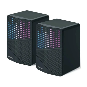Акустична система ColorWay SoundWave 2.0 RGB USB Black (CW-SPU06BK)