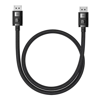 Кабель Baseus High Definition Series Adapter Cable DP to DP 8K 1.5m Black B00633706111-01