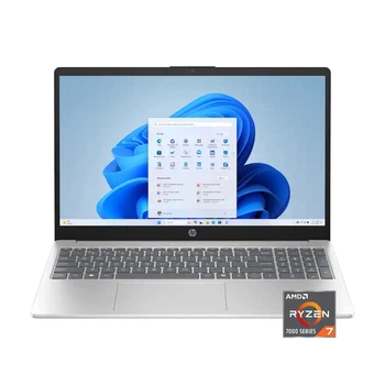 Ноутбук HP 15-fc0027ca 15.6" IPS 1920x1080 60 Гц / AMD Ryzen 7 7730U /AMD Radeon Graphics / RAM 16 ГБ DDR4 / SSD 512 ГБ / Windows 11 Home / 1.6 кг (D96E6UA)