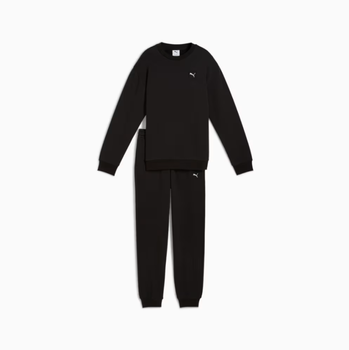 Дитячий спортивний костюм Essentials Elevated Relaxed Crew Sweat Suit Youth 68972301 128, чорний