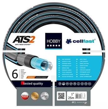 Шланг поливочный Cellfast Hobby ATS2 25 м 1" (5901828852992)