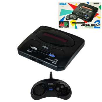 Консоль Sega Mega Drive 2 Asia PAL Black + Документація + Коробка Б/У